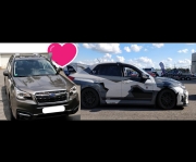 Impreza WRX STi und Forester